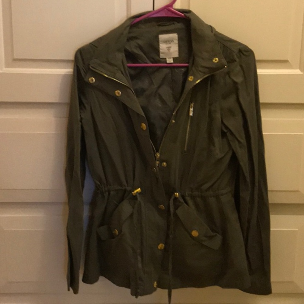 Olive Green  Guess Jacket XS